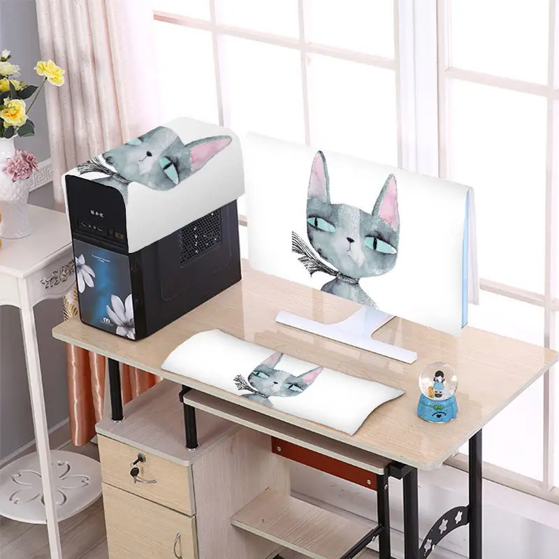 Exquisite Life Computer Dust Cover Desktop Monitor Main Box Protective Cover Cute Household Keyboard Dust Cover
Exquisite Life Computer Dust Cover Desktop Monitor Main Box Protective Cover Cute Household Keyboard Dust Cover