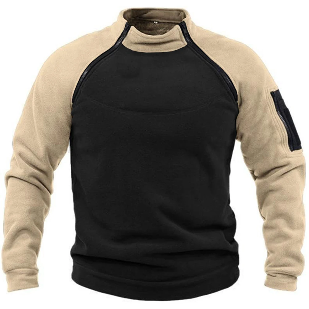 Men's Fashion Vintage Recon Military Standing Collar Fleece Jacket Muscle Pullover Sweatshirts Thermal Tactical Male Sweater
Men's Fashion Vintage Recon Military Standing Collar Fleece Jacket Muscle Pullover Sweatshirts Thermal Tactical Male Sweater