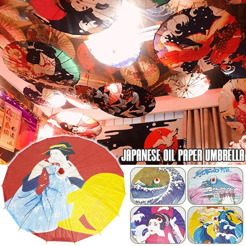 Japanese Style Hanging Umbrella Izakaya Ceiling Decor Umbrella Japanese Lantern Ukiyo-e Oil Paper Restaurant Bar Decor Crafts
Japanese Style Hanging Umbrella Izakaya Ceiling Decor Umbrella Japanese Lantern Ukiyo-e Oil Paper Restaurant Bar Decor Crafts