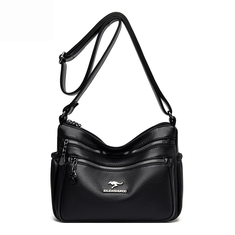 New High Quality Women's Shoulder Bag PU Leather Brand Designer Handbag Crossbody Large Capacity Casual Multi Pocket Sac A Main
New High Quality Women's Shoulder Bag PU Leather Brand Designer Handbag Crossbody Large Capacity Casual Multi Pocket Sac A Main
