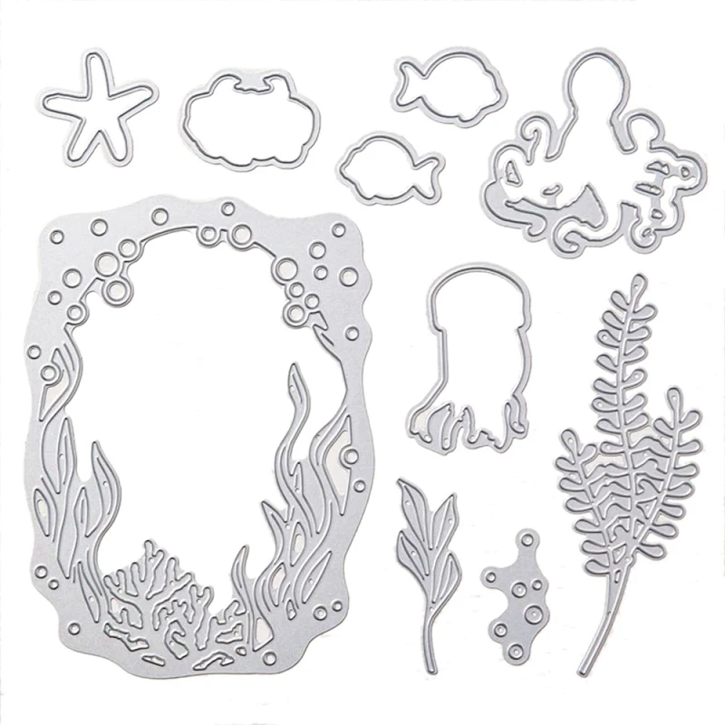 Underwater World Dies And Stamps Sets For Card Making DIY Scrapbooking Arts Crafts Stamping Stamps Arts Supplies
Underwater World Dies And Stamps Sets For Card Making DIY Scrapbooking Arts Crafts Stamping Stamps Arts Supplies