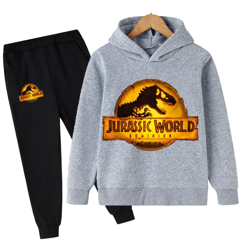 Jurassic World Dominion Sweatshirts Set Boys Girls Harajuku Cosplay Hoodies Long Pants Clothes Spring And Fall Costumes Outfits
Jurassic World Dominion Sweatshirts Set Boys Girls Harajuku Cosplay Hoodies Long Pants Clothes Spring And Fall Costumes Outfits