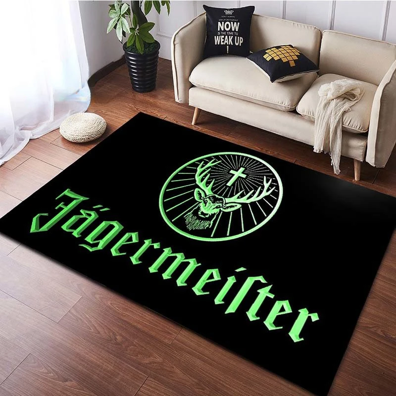 Jagermeister Logo Carpet for Living Room Home Decoration Coffee Table Large Area Rugs Lounge Floor Mat Non-Slip Rugs for Bedroom
Jagermeister Logo Carpet for Living Room Home Decoration Coffee Table Large Area Rugs Lounge Floor Mat Non-Slip Rugs for Bedroom