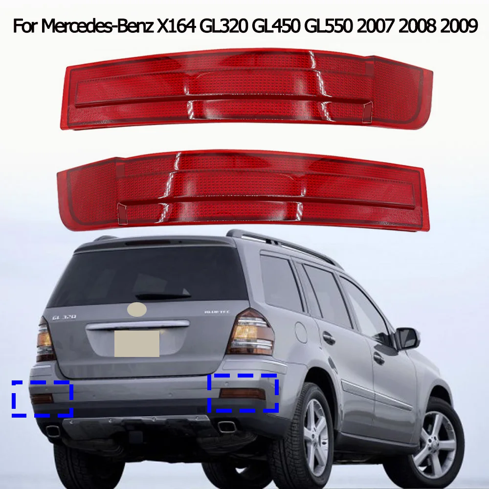 Car Rear Bumper Light Warn Reflector Lamp Red Lens For Mercedes-Benz X164 GL320 GL450 GL550 2007 2008 2009 1648201174 1648201274
Car Rear Bumper Light Warn Reflector Lamp Red Lens For Mercedes-Benz X164 GL320 GL450 GL550 2007 2008 2009 1648201174 1648201274
