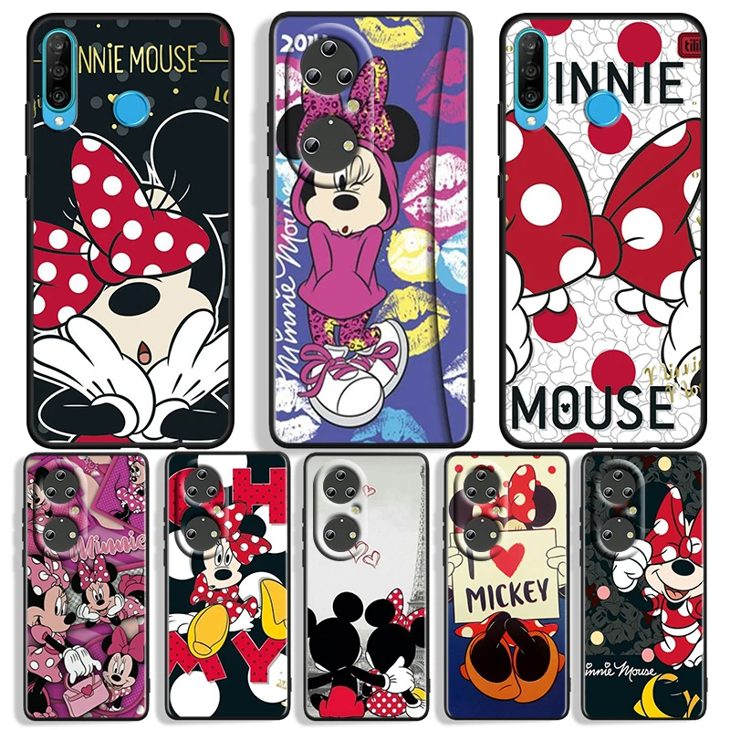 Cute Disney Minnie For Huawei P50 P40 P30 P20 P10 Pro Lite P Smart Z 2021 2019 4G 5G Silicone Soft Black Phone Case
Cute Disney Minnie For Huawei P50 P40 P30 P20 P10 Pro Lite P Smart Z 2021 2019 4G 5G Silicone Soft Black Phone Case