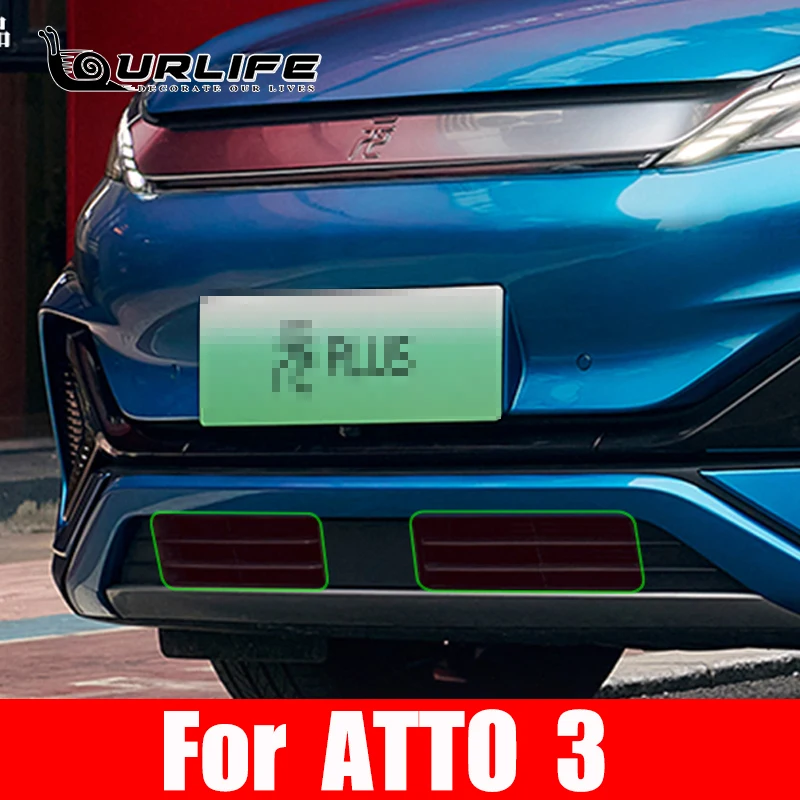 Сетка передней решетки для BYD ATTO 3 Atto3 2022 2023 Москитная сетка для защиты от насекомых сетка для насекомых Автозапчасти автомобильные аксессуа...