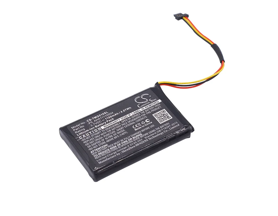 

CS GPS Navigator Battery for TomTom Go 510 Go 520 4FA50 520 WIFI Fits AHA11110004 P5 P6 Li-ion 3.70V 1100mAh/4.07Wh