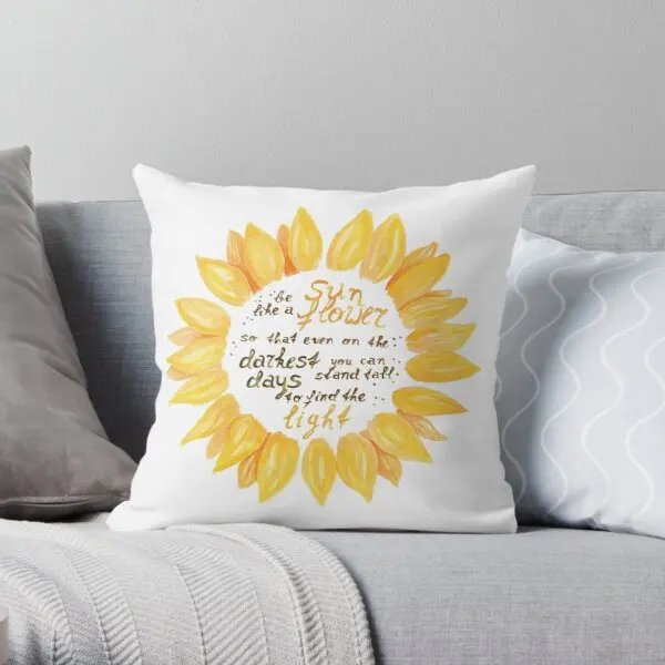 Be Like A Sunflower Printing Throw Pillow Cover Office Fashion Square Case Car Fashion Throw Comfort Hotel Pillows not include
Be Like A Sunflower Printing Throw Pillow Cover Office Fashion Square Case Car Fashion Throw Comfort Hotel Pillows not include