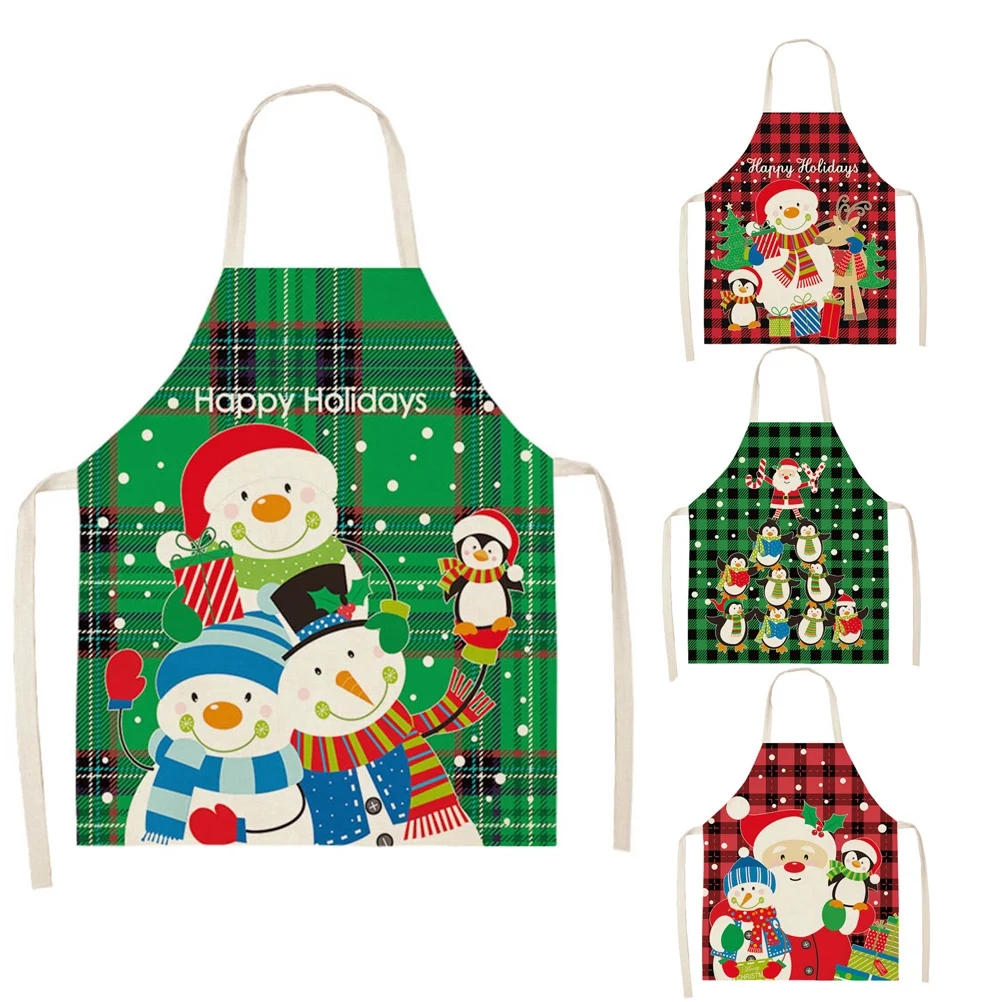 Santa Claus Kitchen Aprons for Women Linen Bibs Household Cleaning Apron Christmas Snowman Chefs Cooking Baking Apron for Child
Santa Claus Kitchen Aprons for Women Linen Bibs Household Cleaning Apron Christmas Snowman Chefs Cooking Baking Apron for Child