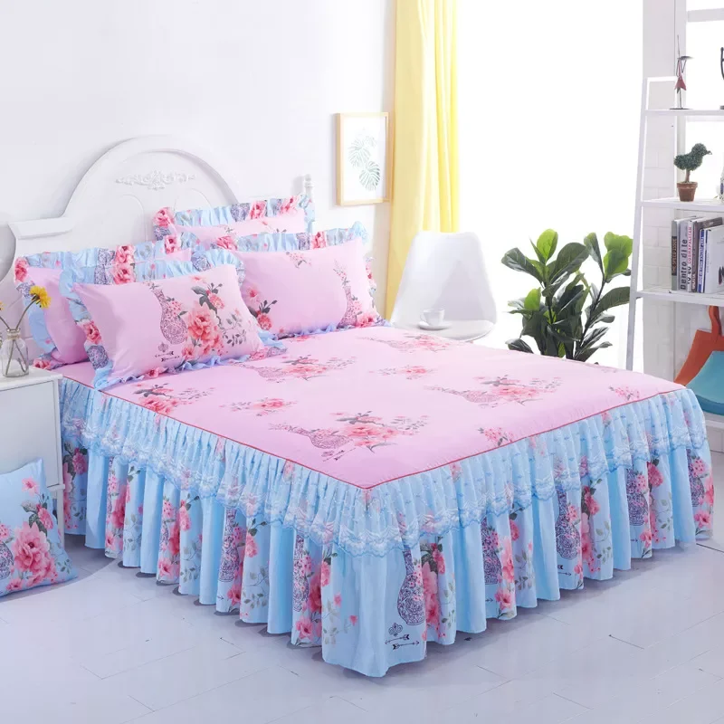 2023 Floral Home Bed Skirts Sanding Elegant Lace Decorated Bedroom Non-Slip Mattress Cover Skirt Bedspreads Bed Two-Layer Cover
2023 Floral Home Bed Skirts Sanding Elegant Lace Decorated Bedroom Non-Slip Mattress Cover Skirt Bedspreads Bed Two-Layer Cover