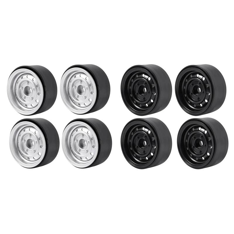 8 шт. металлический 1,9 дюймовый Beadlock ступица обода колеса для 1/10 Rc Гусеничный автомобиль Axial Scx10 90046,12 маленькие отверстия серебристый и черный
8 шт. металлический 1,9 дюймовый Beadlock ступица обода колеса для 1/10 Rc Гусеничный автомобиль Axial Scx10 90046,12 маленькие отверстия серебристый и черный