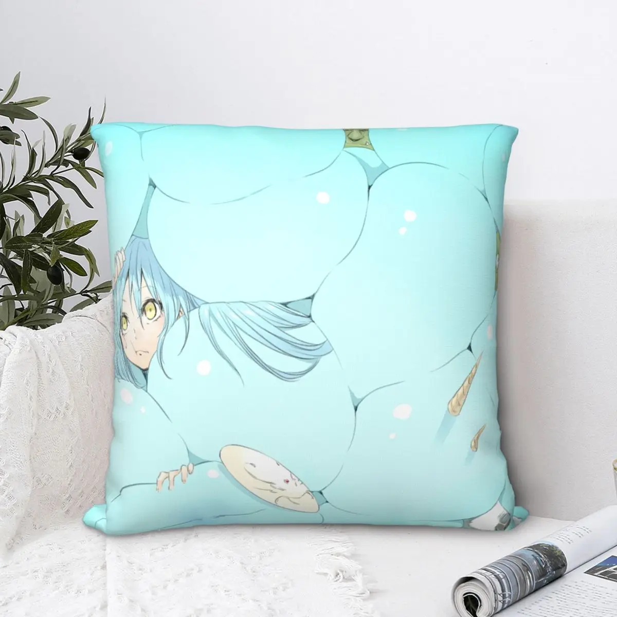 Rimuru Many Slime Anime Hug Pillowcase Backpack Cushion Livingroom DIY Printed Office Throw Pillow Case Decorative
Rimuru Many Slime Anime Hug Pillowcase Backpack Cushion Livingroom DIY Printed Office Throw Pillow Case Decorative