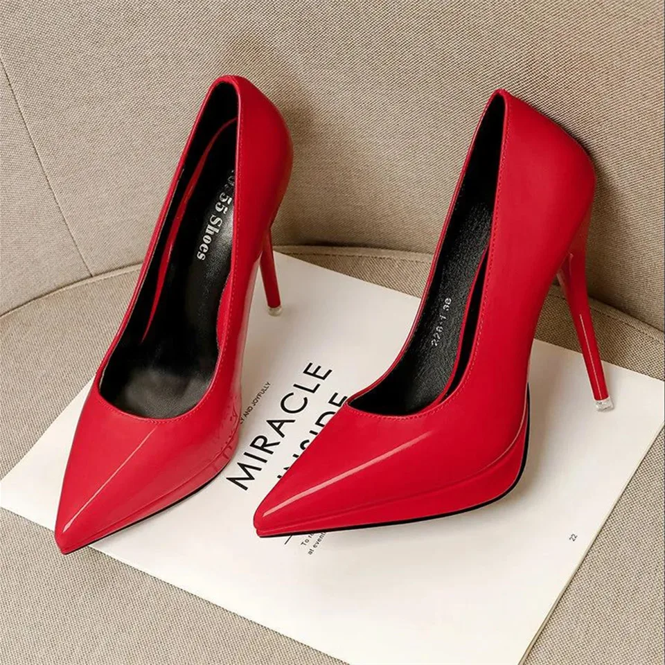Fashion Sweet Red Spring Slip on Stiletto Heels for Women Sexy Party Night Club Apricot Heel Pumps Mujeres Tacones Altos G101b
Fashion Sweet Red Spring Slip on Stiletto Heels for Women Sexy Party Night Club Apricot Heel Pumps Mujeres Tacones Altos G101b