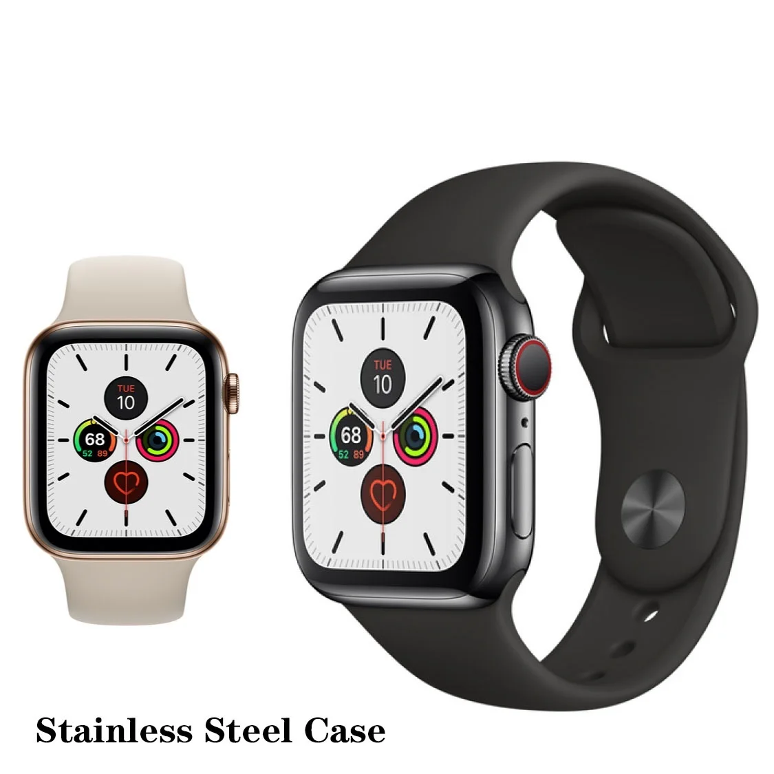 New Original Apple Watch Series 5 Stainless Steel Case GPS Cellular 40MM/44M Global Warranty Free Sports Strap Smartwatch
New Original Apple Watch Series 5 Stainless Steel Case GPS Cellular 40MM/44M Global Warranty Free Sports Strap Smartwatch