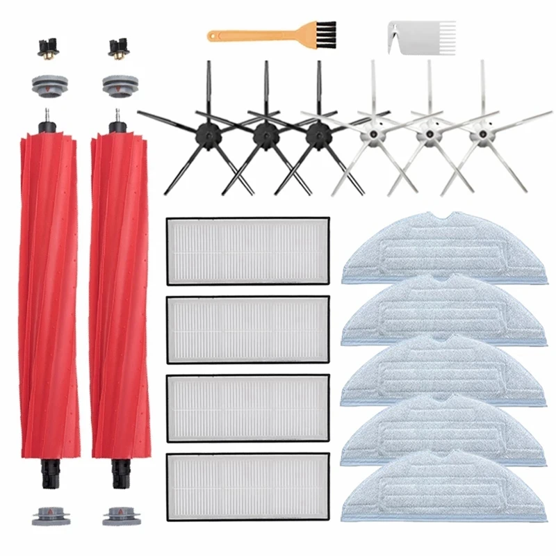 Hepa Filter + Mops + Main Side Brush For Xiaomi Roborock S7 T7S T7plus G10 Vacuum Cleaner Replacement Parts Accessories
Hepa Filter + Mops + Main Side Brush For Xiaomi Roborock S7 T7S T7plus G10 Vacuum Cleaner Replacement Parts Accessories
