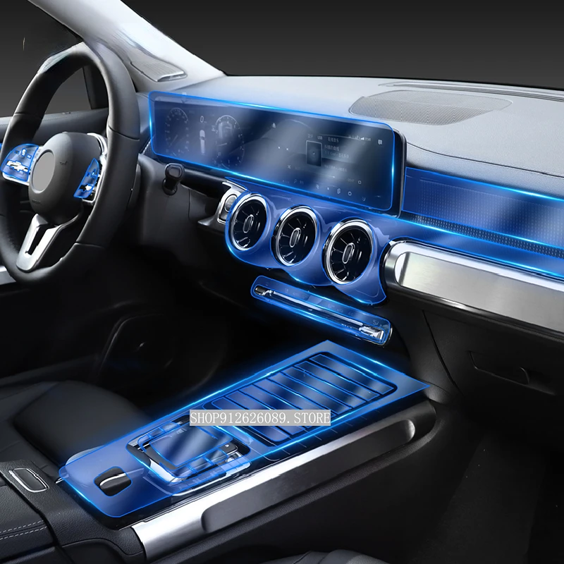 For Mercedes Benz GLB X247 220 250 2019-2021 Car Interior Center Console Clear TPU Protective Film Anti-scratch Accessories
For Mercedes Benz GLB X247 220 250 2019-2021 Car Interior Center Console Clear TPU Protective Film Anti-scratch Accessories