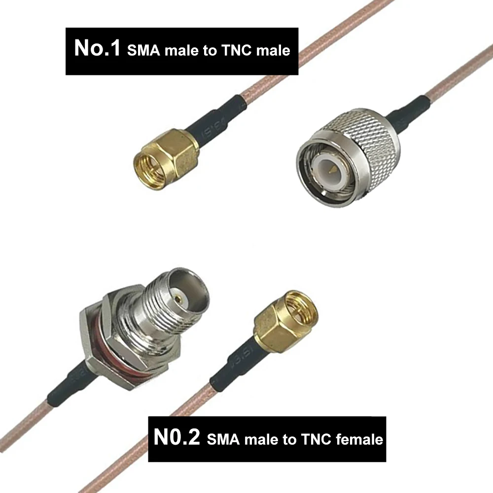 RG316 SMA Male To TNC male Connector TNC-J SMA-J TNC female RF Adapter extend Cable Extension cord
RG316 SMA Male To TNC male Connector TNC-J SMA-J TNC female RF Adapter extend Cable Extension cord