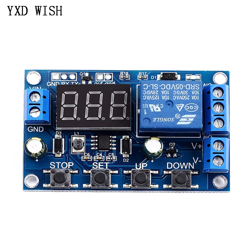 DC 6-40V Battery Charger Discharger Control Relay Switch Undervoltage Overvoltage Protection Board Auto Cut Off Controller
DC 6-40V Battery Charger Discharger Control Relay Switch Undervoltage Overvoltage Protection Board Auto Cut Off Controller