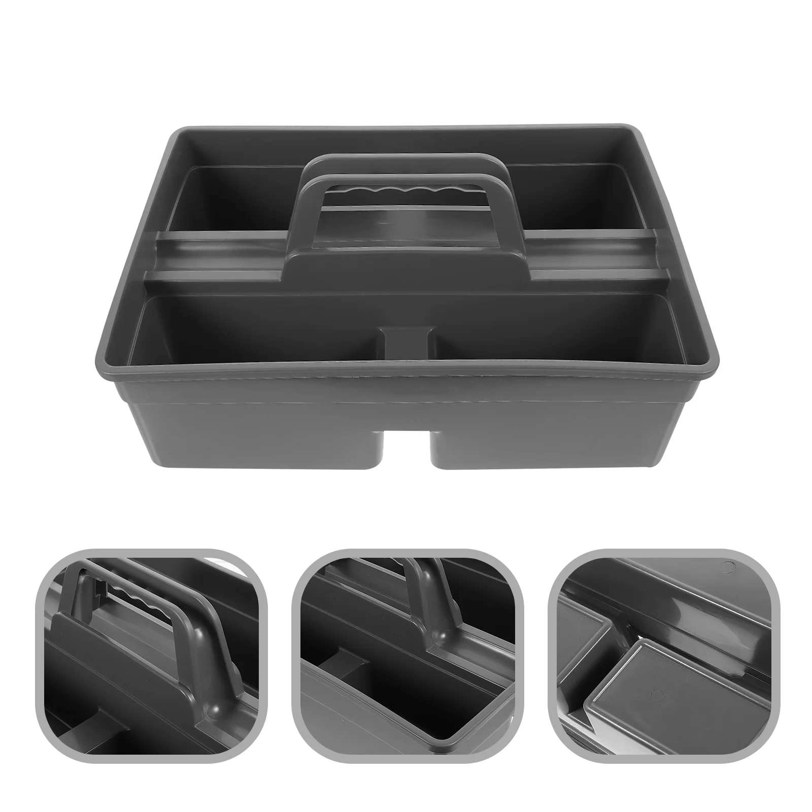 Plastic Tote Handle Portable Tool Cart Para Guardar Organizer 
Plastic Tote Handle Portable Tool Cart Para Guardar Organizer