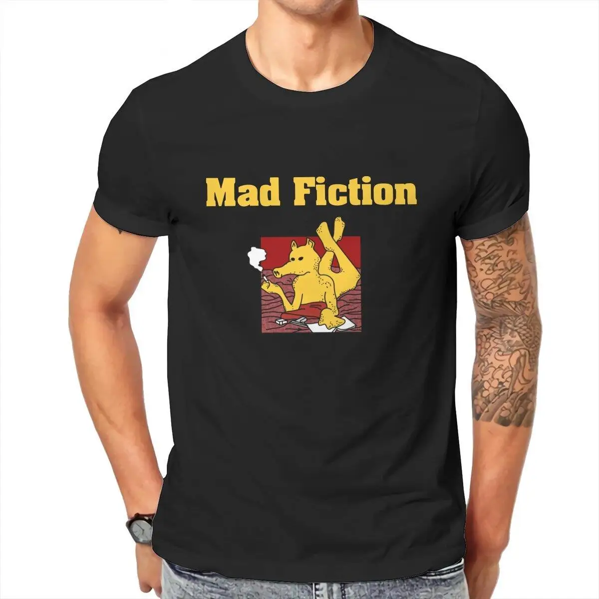 Unique Bandada Gibbs T-Shirt Men Round Collar Cotton T Shirts Madvillain Short Sleeve Tees Printing Clothes
Unique Bandada Gibbs T-Shirt Men Round Collar Cotton T Shirts Madvillain Short Sleeve Tees Printing Clothes