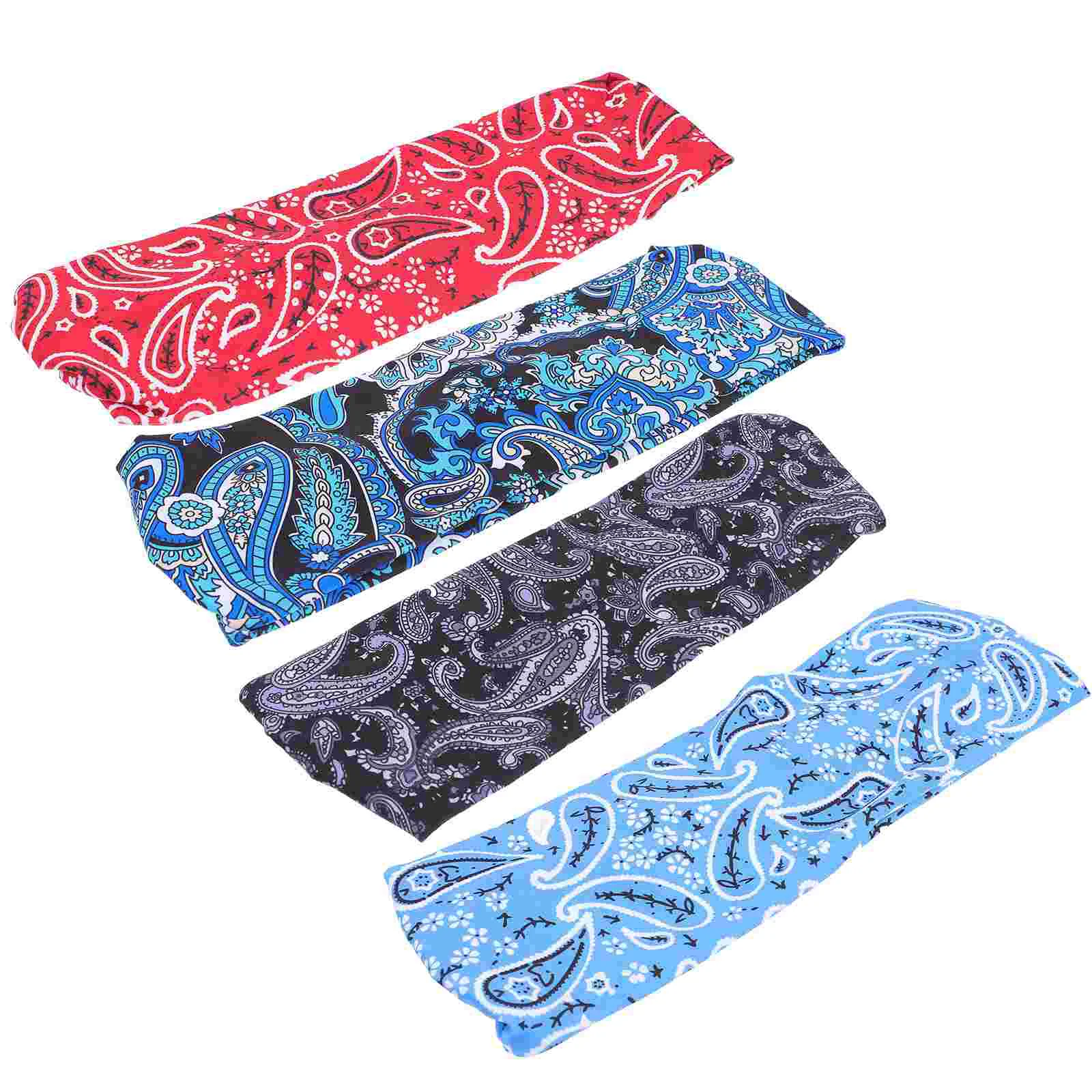 4pcs Fashionable Elastic Stylish Sweat Absorbing Headbands Gym Headdress Gym Headwraps
4pcs Fashionable Elastic Stylish Sweat Absorbing Headbands Gym Headdress Gym Headwraps