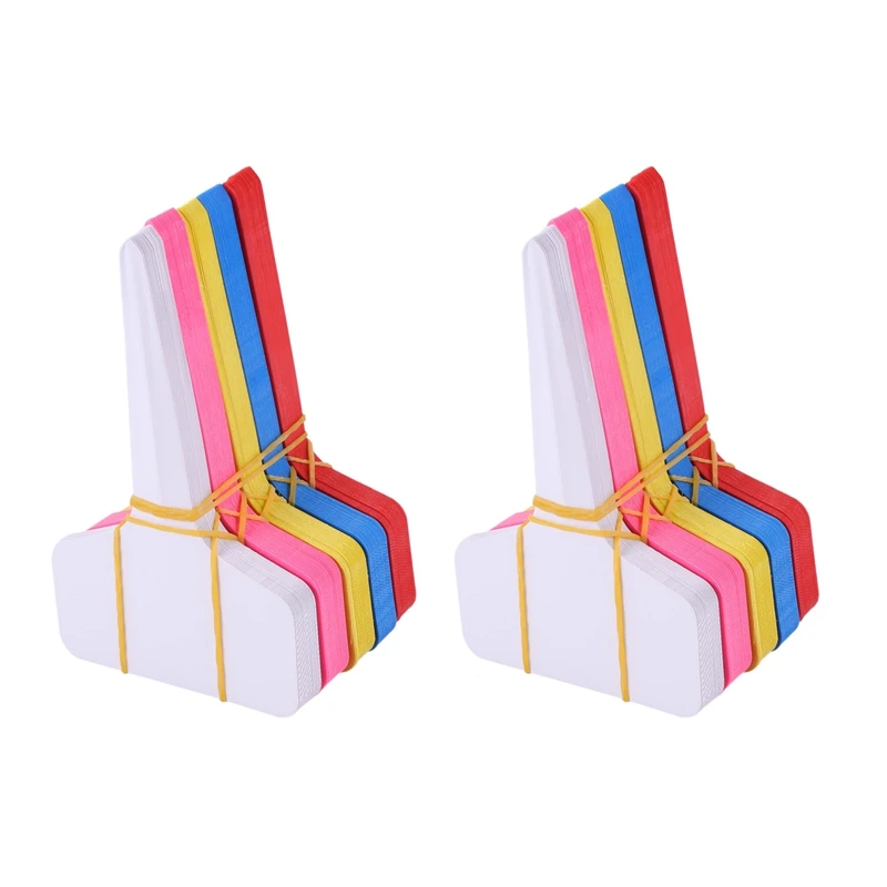 200Pcs Plant Labels Multicolor Waterproof Plastic Plant Tags T-Type Nursery Garden Labels 6 X10cm 5 Colors
200Pcs Plant Labels Multicolor Waterproof Plastic Plant Tags T-Type Nursery Garden Labels 6 X10cm 5 Colors