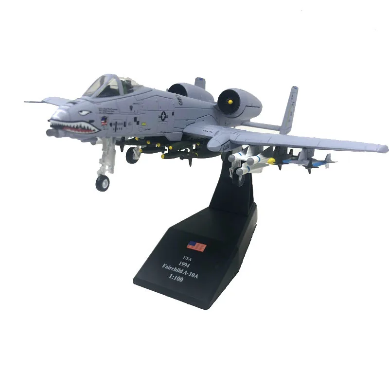 6pcs/lot Wholesale 1/100 Scale A-10 Thunderbolt II "Warthog" Attack Aircraft Fighter Diecast Metal Military Plane Model Toy
6pcs/lot Wholesale 1/100 Scale A-10 Thunderbolt II "Warthog" Attack Aircraft Fighter Diecast Metal Military Plane Model Toy