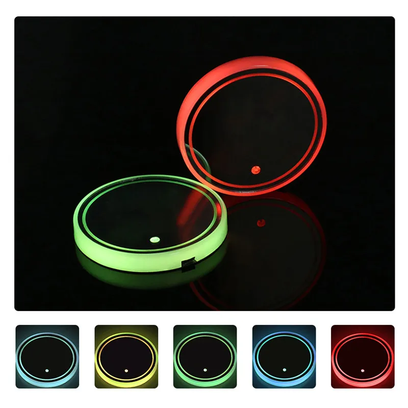2PCS Water Coaster Luminous Cup Non-Slip Mat With Logo Changeable Led Lights Car Decorations For Volvo For Bmw e46 For Toyota
2PCS Water Coaster Luminous Cup Non-Slip Mat With Logo Changeable Led Lights Car Decorations For Volvo For Bmw e46 For Toyota
