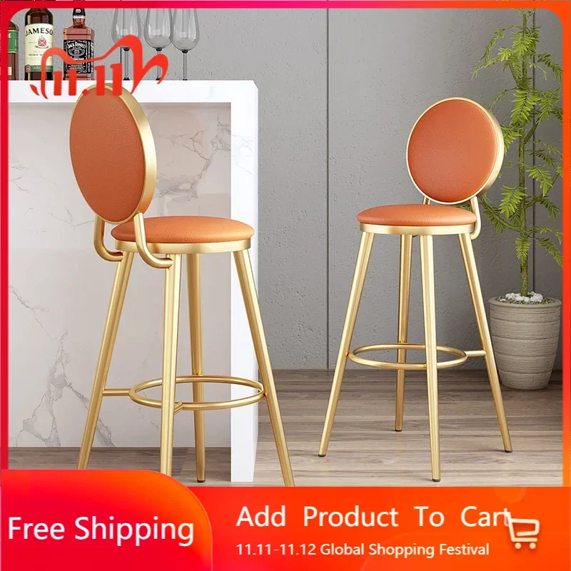 Accent Luxury Bar Chairs Nordic Kitchen Makeup Artist Bar Chairs Counter Top Balcao Para Cozinha Library Furniture YN50BC
Accent Luxury Bar Chairs Nordic Kitchen Makeup Artist Bar Chairs Counter Top Balcao Para Cozinha Library Furniture YN50BC
