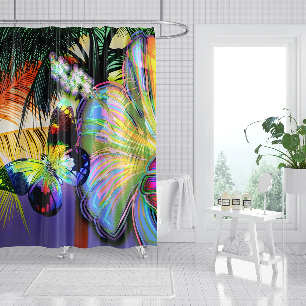 3D Printed Butterflies Shower Curtain Dragonfly Polyester Cortina de baño douchegordijn Waterproof Cloth Decoration Curtain
3D Printed Butterflies Shower Curtain Dragonfly Polyester Cortina de baño douchegordijn Waterproof Cloth Decoration Curtain