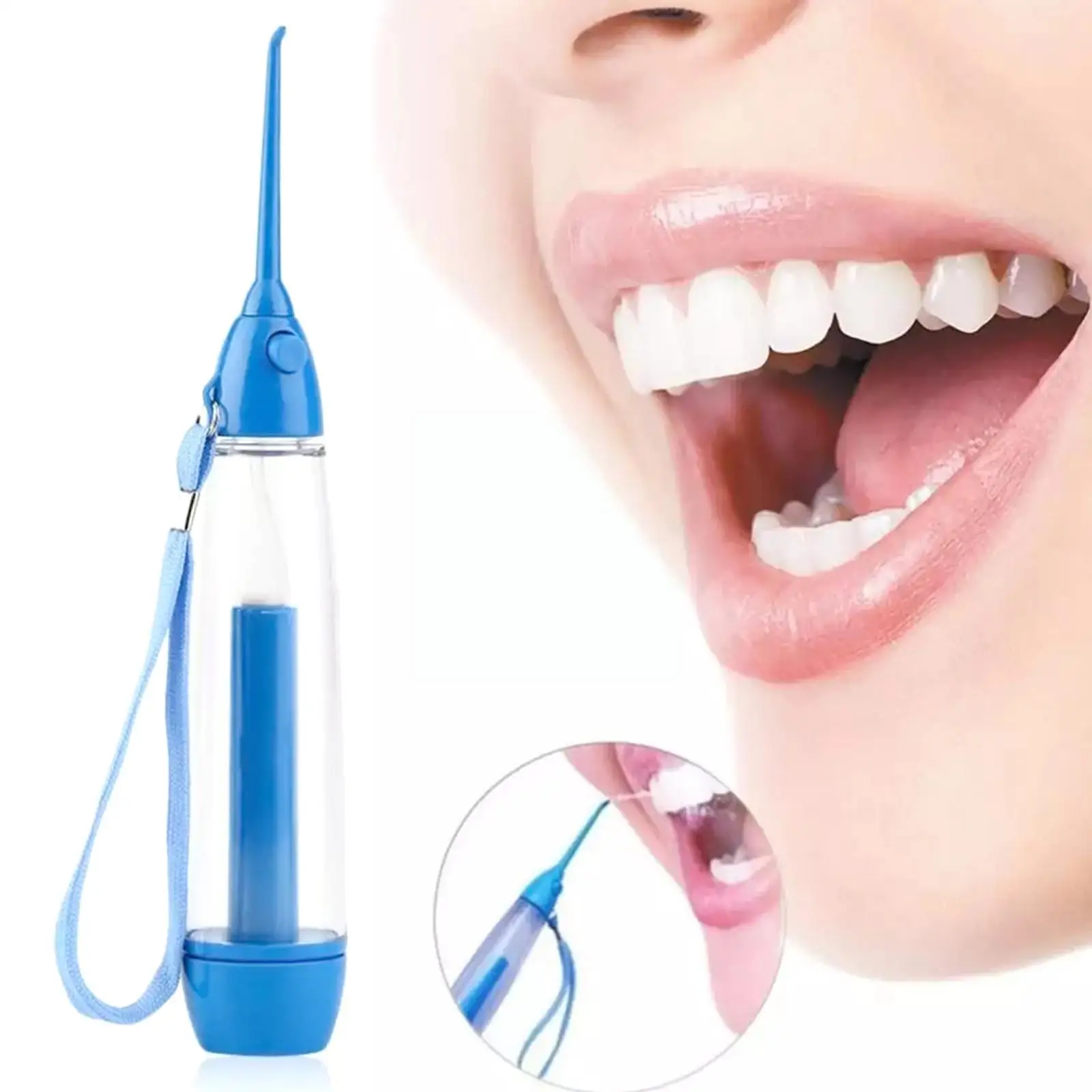 40-70psi Irrigator Teeth Cleaner Water Jet Tooth Health Flossing Household Irrigator Water Non-electric Portable 70ml F4Z0
40-70psi Irrigator Teeth Cleaner Water Jet Tooth Health Flossing Household Irrigator Water Non-electric Portable 70ml F4Z0