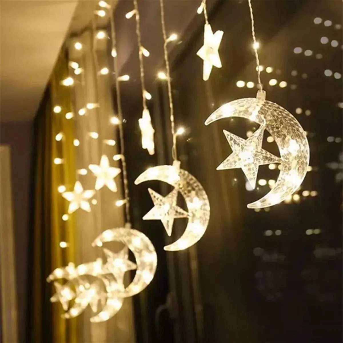 Eid Mubarak LED Garland Lights String Moom Star Ramadan Decoration For Home Islamic Muslim Party Supplies Eid Al Adha Gifts
Eid Mubarak LED Garland Lights String Moom Star Ramadan Decoration For Home Islamic Muslim Party Supplies Eid Al Adha Gifts