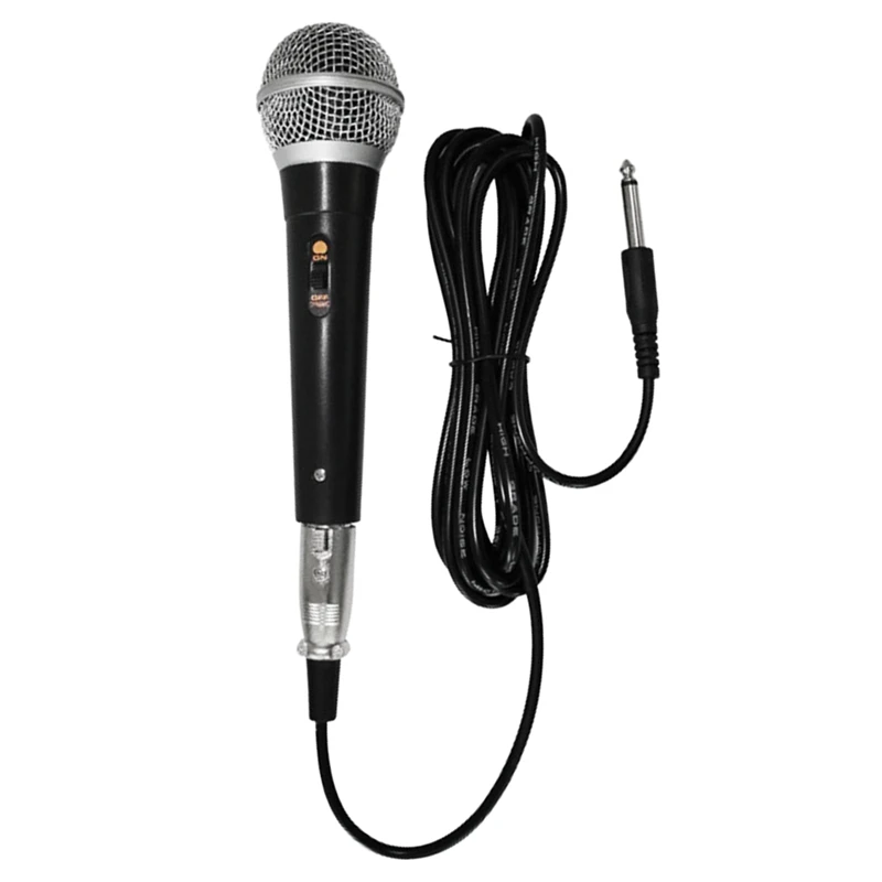 Karaoke Microphone Handheld Professional Wired Dynamic Microphone Clear Voice Mic For Karaoke Vocal Music Performance
Karaoke Microphone Handheld Professional Wired Dynamic Microphone Clear Voice Mic For Karaoke Vocal Music Performance