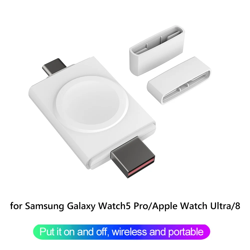 2 in 1 Magnetic Wireless Charger Replacement Parts Mini Magnetic Charger Portable Magnetic Charging Dock for Apple Watch Ultra/8
2 in 1 Magnetic Wireless Charger Replacement Parts Mini Magnetic Charger Portable Magnetic Charging Dock for Apple Watch Ultra/8