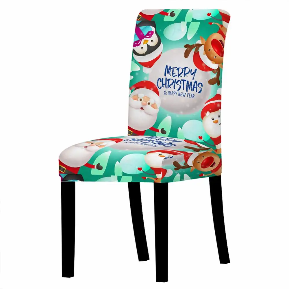 3D Christmas Deer Print Chair Cover For Dining Room Chairs Covers High Back Living Room Chair Cover For Chairs For Party Wedding
3D Christmas Deer Print Chair Cover For Dining Room Chairs Covers High Back Living Room Chair Cover For Chairs For Party Wedding