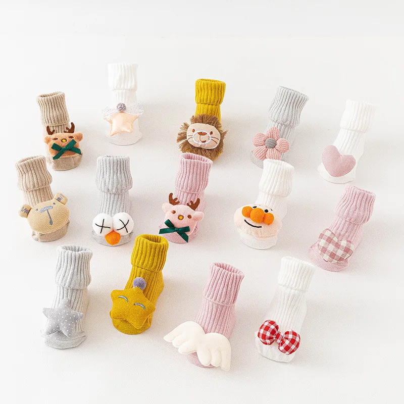 New Summer Thin Cute Cartoon Baby 3D Doll Socks Cotton Rubber Anti-slip Floor Socks for Newborn Infant Toddler Socks
New Summer Thin Cute Cartoon Baby 3D Doll Socks Cotton Rubber Anti-slip Floor Socks for Newborn Infant Toddler Socks