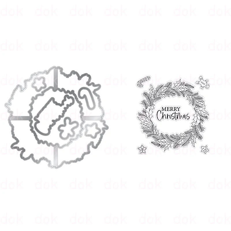 Frosty Wreath Cutting Dies And Stamps Scrapbook Diary Decoration Stencil Embossing Template DIY Greeting Card Handmade 2022
Frosty Wreath Cutting Dies And Stamps Scrapbook Diary Decoration Stencil Embossing Template DIY Greeting Card Handmade 2022