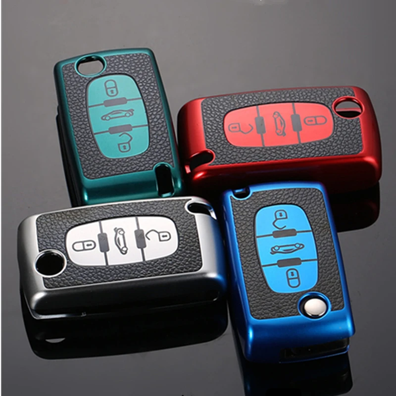 New Leather TPU Car Remote Key Case Cover Shell For Peugeot 107 207 307 308 407 607 3008 5008 For Citroen Xsara Picasso C5 C6 C8
New Leather TPU Car Remote Key Case Cover Shell For Peugeot 107 207 307 308 407 607 3008 5008 For Citroen Xsara Picasso C5 C6 C8