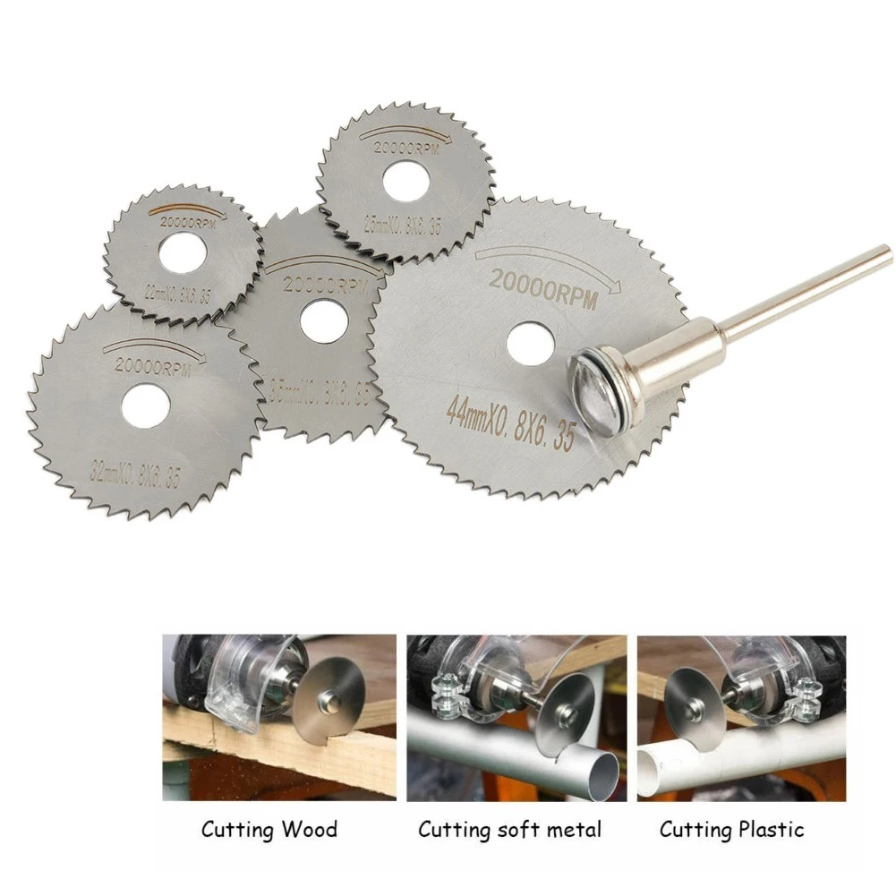 6Pcs 22-44mm Circular Saw Blade HSS Cutting Wheel Disc For Wood Plastic Aluminum Electric Grinders Power Air Tool Accessories
6Pcs 22-44mm Circular Saw Blade HSS Cutting Wheel Disc For Wood Plastic Aluminum Electric Grinders Power Air Tool Accessories