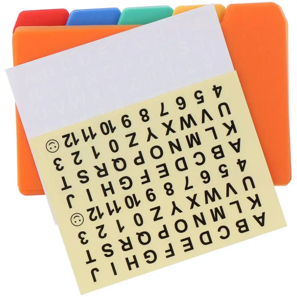 50 шт., пластиковые цветные наклейки с номером, 12,7 х7, см 
50 шт., пластиковые цветные наклейки с номером, 12,7 х7, см