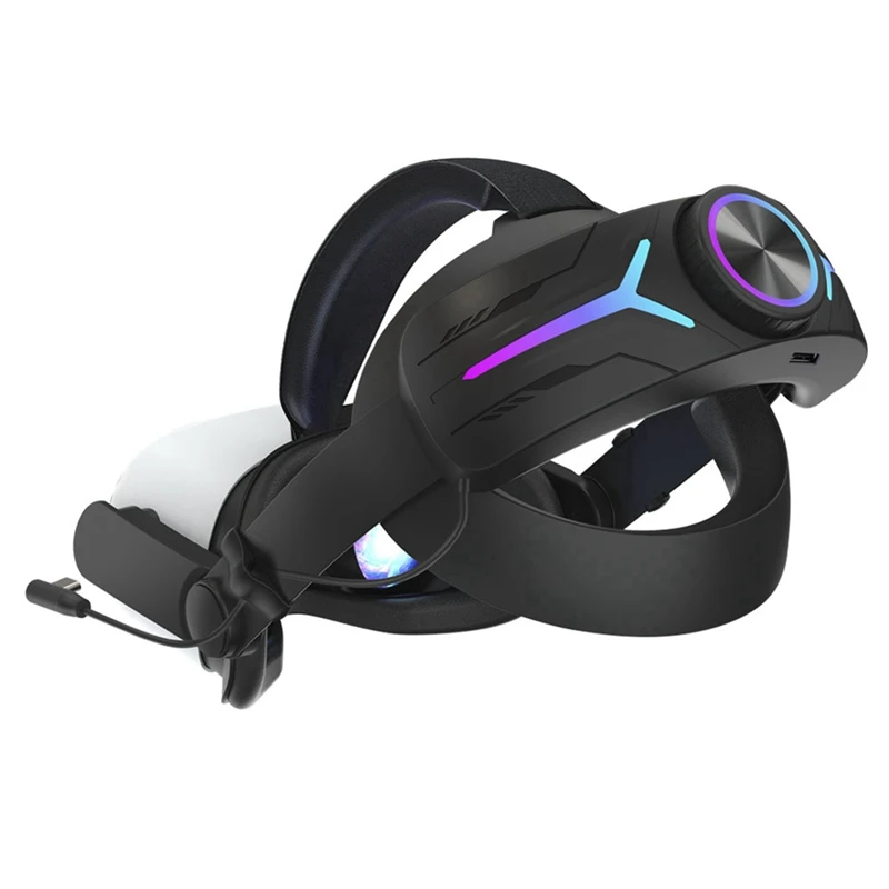 1 шт. ремешок на голову с батареей 8000 мАч для Oculus Quest 2 увеличить время воспроизведения Регулируемый Элитный ремешок VR детали пластик (черный)
1 шт. ремешок на голову с батареей 8000 мАч для Oculus Quest 2 увеличить время воспроизведения Регулируемый Элитный ремешок VR детали пластик (черный)