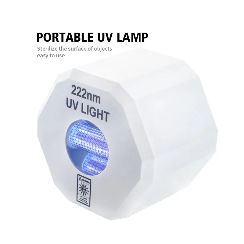 Portable USB charging 2w 222nm uv disinfection lamp uvc sterilization lamp excimer uv lamp
Portable USB charging 2w 222nm uv disinfection lamp uvc sterilization lamp excimer uv lamp