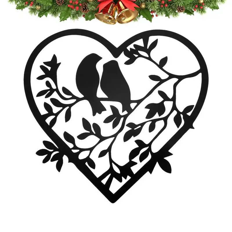 Metal Wall Art Bird On Tree Branch Heart Shaped Metal Wall Art Beautiful Wall Sculpture For Living Room Bedroom Kitchen Garden
Metal Wall Art Bird On Tree Branch Heart Shaped Metal Wall Art Beautiful Wall Sculpture For Living Room Bedroom Kitchen Garden