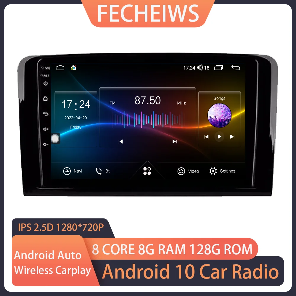 Android 10 For Mercedes Benz ML GL ML350 GL320 X164 2005 - 2009 Car Radio 4G Multimedia WIFI Video Wireless Carplay Auto Stereo
Android 10 For Mercedes Benz ML GL ML350 GL320 X164 2005 - 2009 Car Radio 4G Multimedia WIFI Video Wireless Carplay Auto Stereo