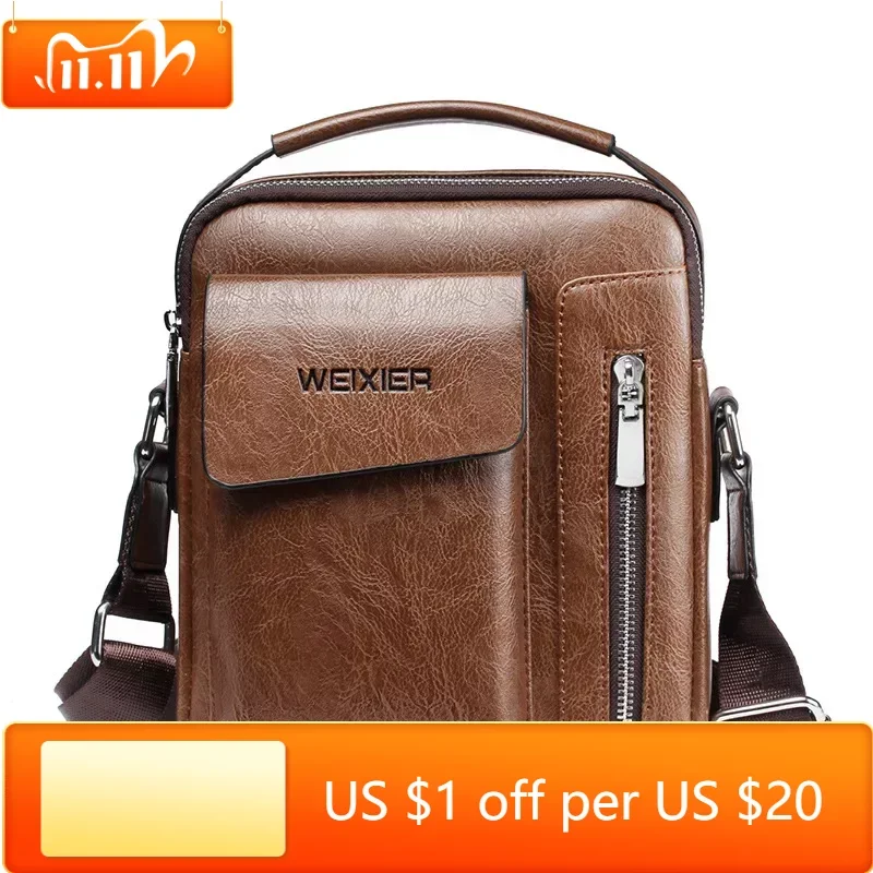 Casual Men Shoulder Bag Vintage Crossbody Bags High Quality Male Bag Leather Handbag Men Messenger Bags
Casual Men Shoulder Bag Vintage Crossbody Bags High Quality Male Bag Leather Handbag Men Messenger Bags