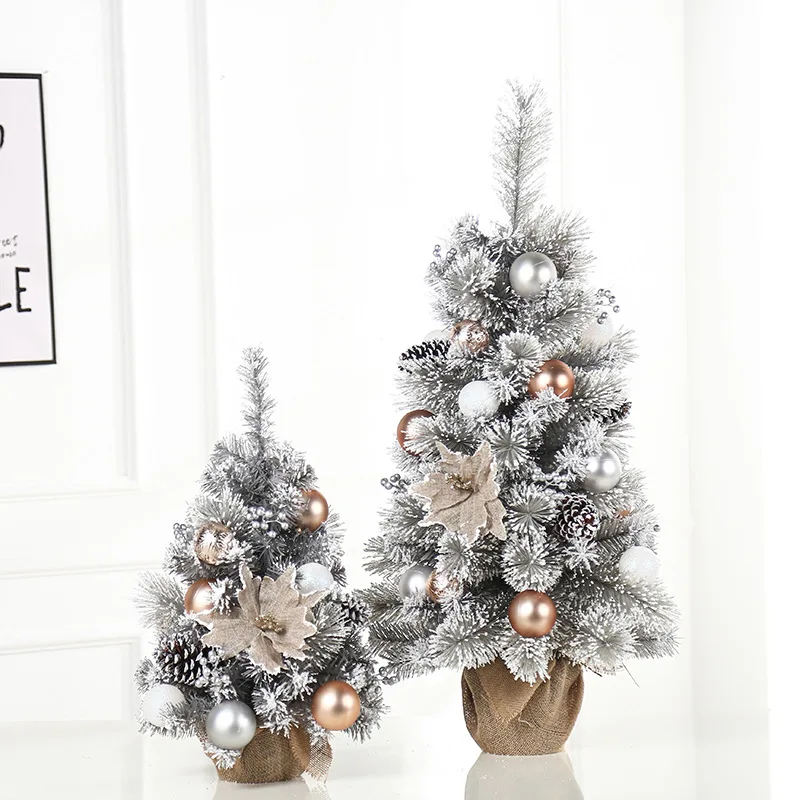 Christmas Desktop Christmas Tree Mini Christmas Tree Decoration Silver Wind Household Ornaments
Christmas Desktop Christmas Tree Mini Christmas Tree Decoration Silver Wind Household Ornaments