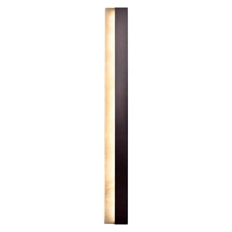 Mirror wall lamp metal candlestick marble library LED lamp body copper key items, brass living room, modern attic
Mirror wall lamp metal candlestick marble library LED lamp body copper key items, brass living room, modern attic