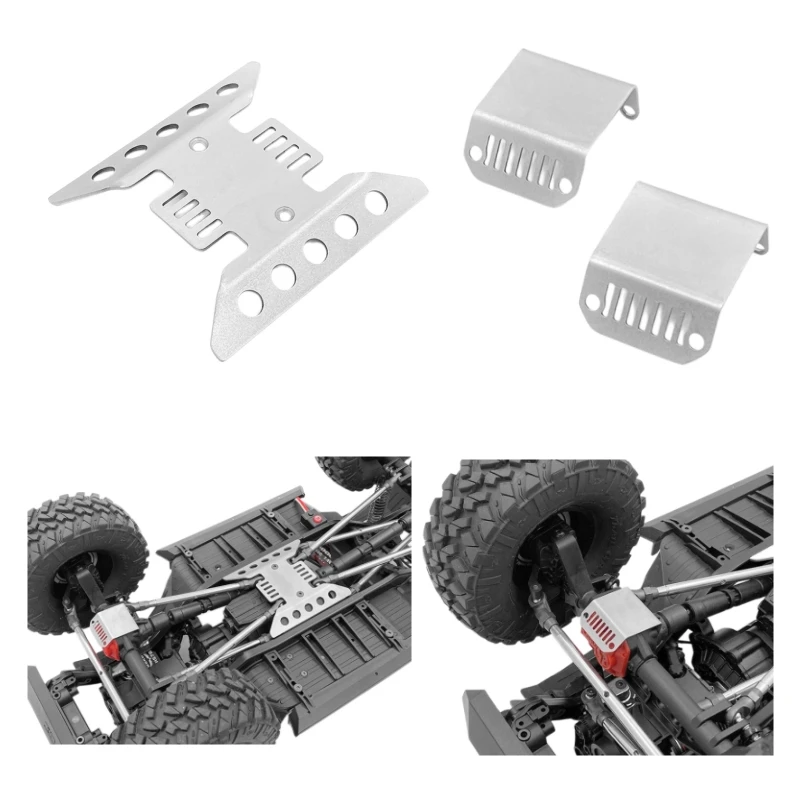 All Metal Axle/Chassis Protective Board Fender for 1/10 AXI03003 SCX10 Ⅲ Rc Car Toys
All Metal Axle/Chassis Protective Board Fender for 1/10 AXI03003 SCX10 Ⅲ Rc Car Toys