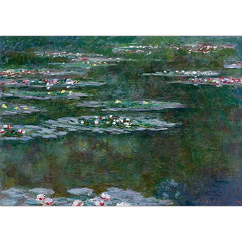 Картина на холсте в скандинавском стиле с изображением Клода Моне и водяной лилии для украшения гостиной
Картина на холсте в скандинавском стиле с изображением Клода Моне и водяной лилии для украшения гостиной