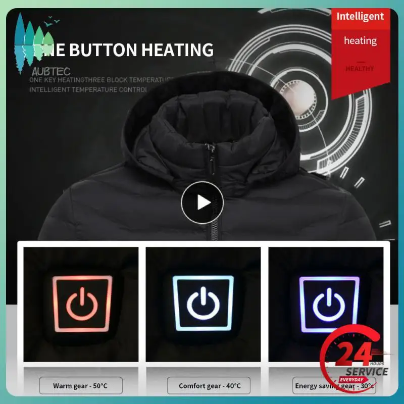 8 Areas Smart Heating Men Self Heating Vest USB Electric Heating Vest Women Thermal Coat Winter Cotton Padded Clothes
8 Areas Smart Heating Men Self Heating Vest USB Electric Heating Vest Women Thermal Coat Winter Cotton Padded Clothes